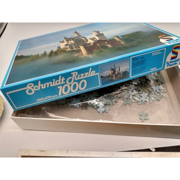 Schmidt Jigsaw Puzzle - Neuschwanstein Castle - 1000 pcs.(650x474mm) - Picture 5 of 5